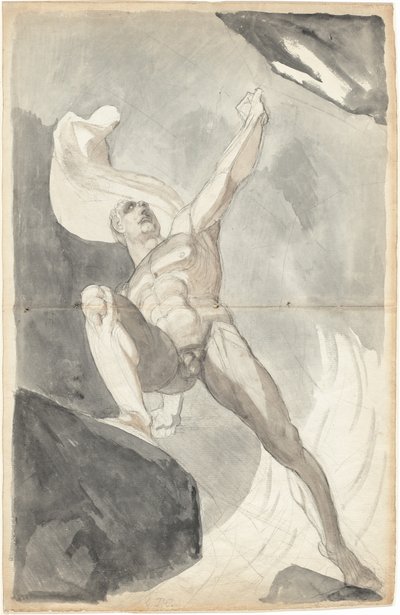 Saatana uhmaa taivaan voimia tekijältä Johann Heinrich Füssli