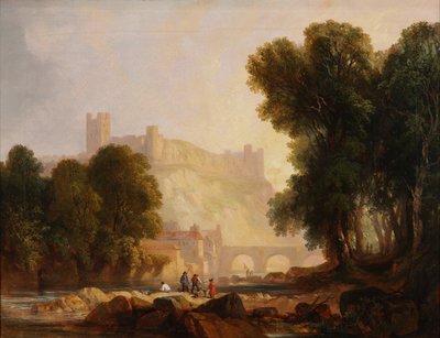 Richmondin linna, Yorkshire tekijältä Henry Harris Lines