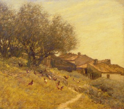 Hillside Village Provencessa tekijältä Henry Herbert La Thangue