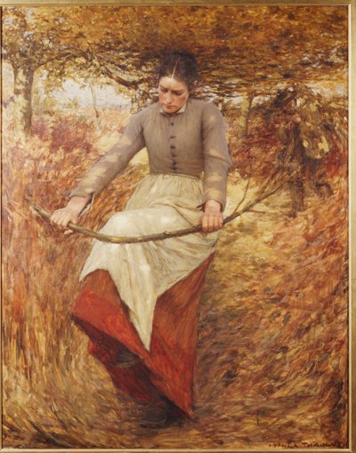 Syksyinen aamu tekijältä Henry Herbert La Thangue