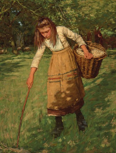 Villankerääjä, tekijältä Henry Herbert La Thangue