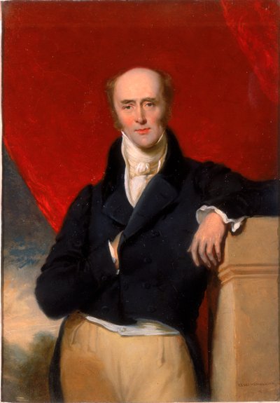 Oikean arvoisan Earl Grayn muotokuva K.G., 1848 tekijältä Henry Hetherington Emmerson