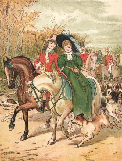 The Meet (väri litho) tekijältä Henry Hetherington Emmerson