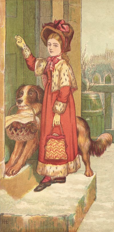 Prinsessan hyväntekeväisyys (väri litho) tekijältä Henry Hetherington Emmerson