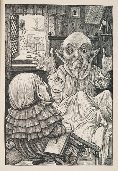 "Mutta oi, beamish veljenpoika, varo päivää", pubi. 1876. tekijältä Henry Holiday