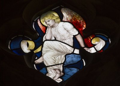 Quatrefoil Tracery Angel, 1882 tekijältä Henry Holiday