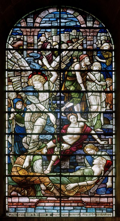 Romsey Abbey, James Powell & Sons, Henry Holiday, The Pool of Bethesda, 1890 tekijältä Henry Holiday