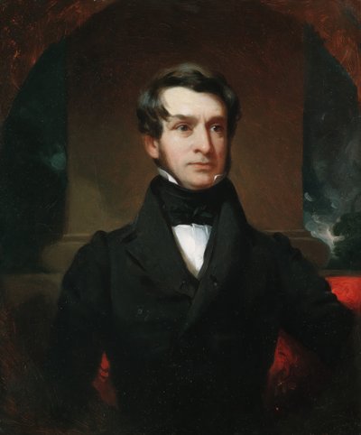 Wilkes-perheen herrasmies, n. 1838-40. tekijältä Henry Inman