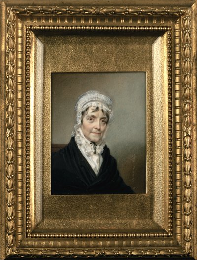 Rouva Alexander Hamilton, 1825 (wc norsunluulle) tekijältä Henry Inman