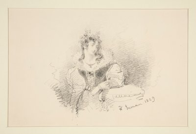 Naisen muotokuva tekijältä Henry Inman