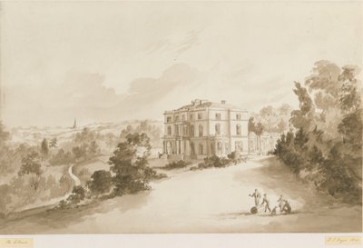 Sedgley - The Ellowes: seepiapesupiirros tekijältä Henry James Noyes