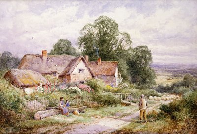 Sheep Lane lähellä Woburnia, Bedfordshire tekijältä Henry John Sylvester Stannard