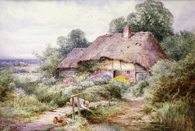Tiddlersin kiinniotto Eastburyssa, Berkshiressä tekijältä Henry John Sylvester Stannard