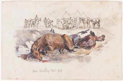 Meidän ratsuväkemme, kuolleet hevoset tekijältä Henry John Wilkinson