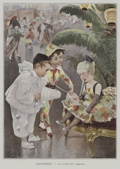 Bal dEnfants (Childrens Ball) tekijältä Henri Jules Jean Geoffroy