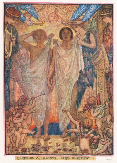 Kuvitus John Bunyanin The Pilgrim