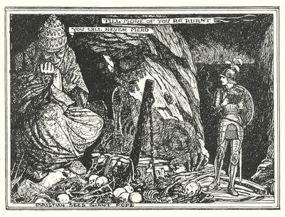Kuvitus John Bunyanin teokseen The Pilgrim