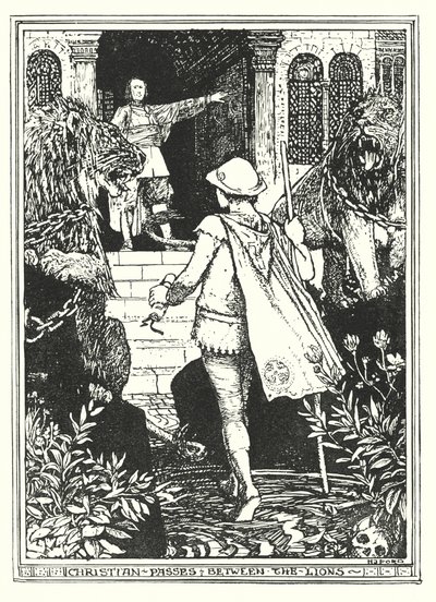 Kuvitus John Bunyanin teokseen The Pilgrim