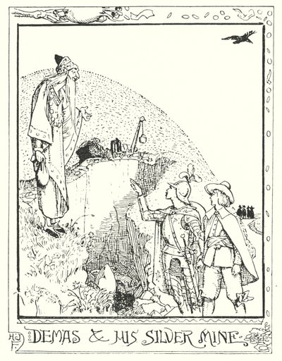 Kuvitus John Bunyanin teokseen The Pilgrim