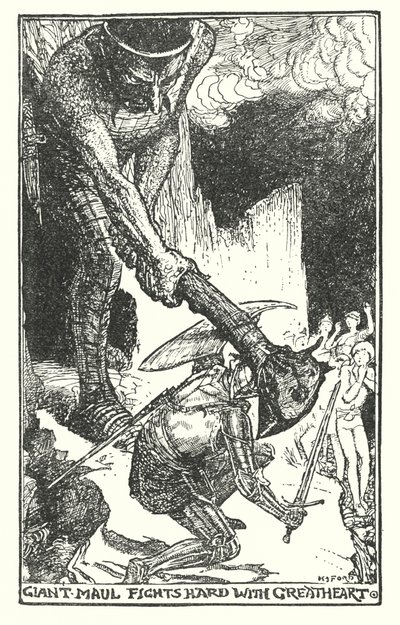 Kuvitus John Bunyanin teokseen The Pilgrim