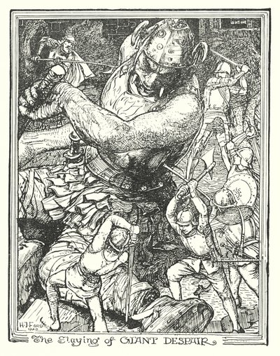 Kuvitus John Bunyanin teokseen The Pilgrim