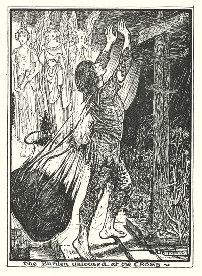 Kuvitus John Bunyanin teokseen The Pilgrim