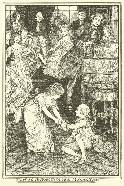 Marie Antoinette ja Mozart tekijältä Henry Justice Ford