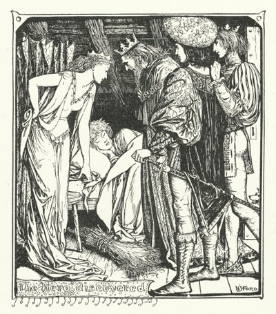 Sankari löydetty (kaiverrus) tekijältä Henry Justice Ford
