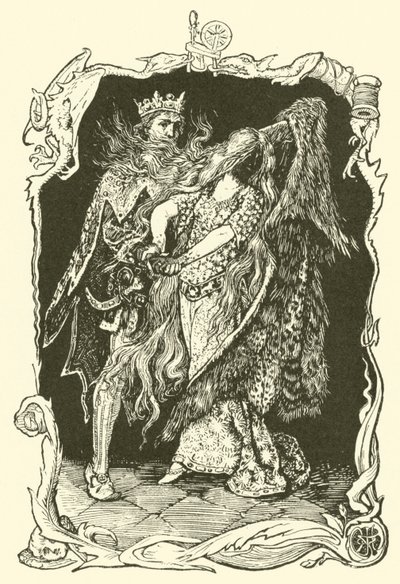 Monikarvainen olento (kaiverrus) tekijältä Henry Justice Ford