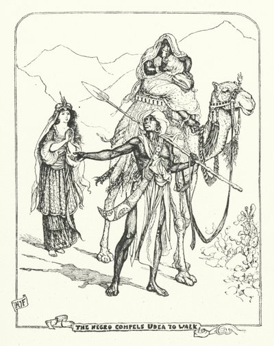 ਕਾਲਾ ਆਦਮੀ ਉਦੇਆ ਨੂੰ ਫਿਨਿਸ਼ ਪੈਦਲ ਤੁਰਨ ਲਈ ਮਜਬੂਰ ਕਰਦਾ ਹੈ tekijältä Henry Justice Ford