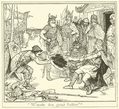 "Saada hänet kasvamaan pitemmäksi" (kaiverrus) tekijältä Henry Justice Ford