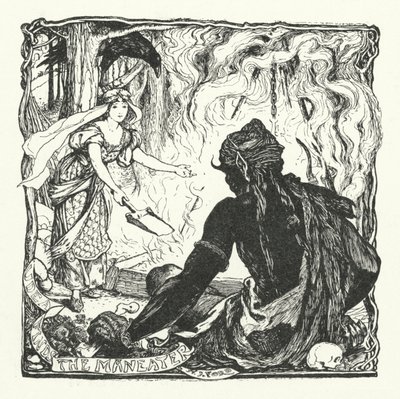 Udea Finds the Maneater (kaiverrus) tekijältä Henry Justice Ford