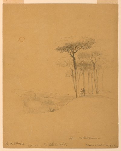 Tultuaan Villa Pamphilista tekijältä Henry Kirke Brown