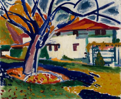 Siniset puut, 1915-1916. tekijältä Henry Lyman Saÿen