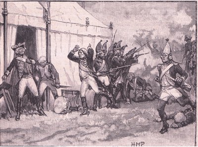 Yllätys Frederickille Hochkirchissa 1758 jKr tekijältä Henry Marriott Paget