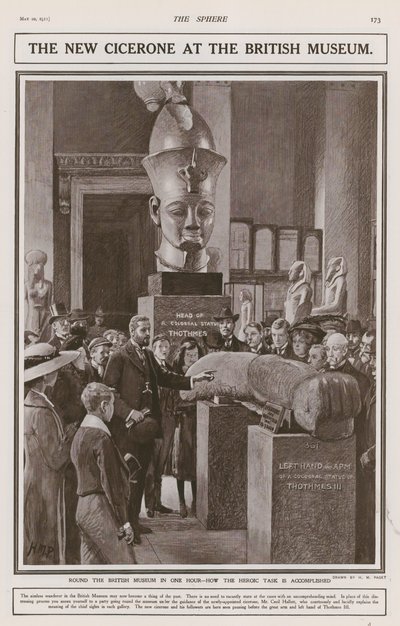 Uusi Cicerone British Museumissa tekijältä Henry Marriott Paget