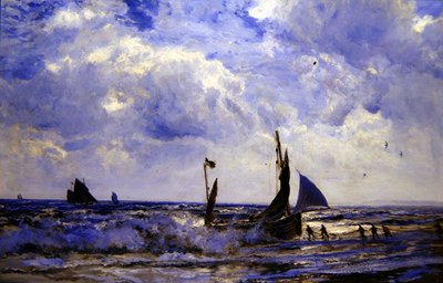 Veneiden vetäminen (öljy kankaalle) tekijältä Henry Moore