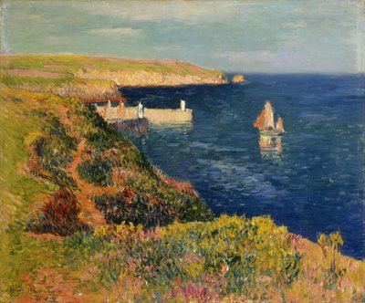 Port-Eudy, Ile-de-Groix, tekijältä Henry Moret