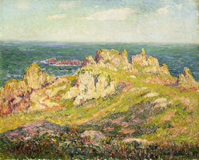 Kalliot meren rannalla; Kiviä meren rannalla, tekijältä Henry Moret