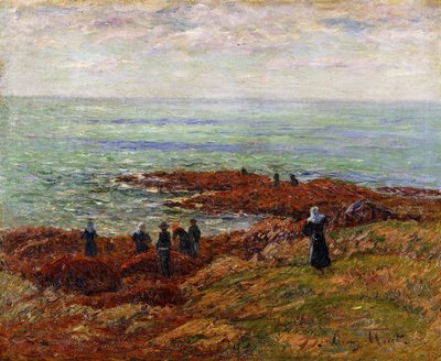 Bretonin rannikko; Bretonin rannikko, tekijältä Henry Moret