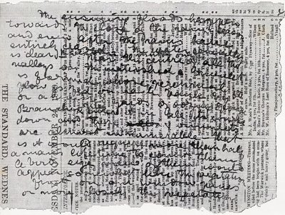 Katkelma Stanleyn päiväkirjasta, kuvitus teoksesta "Maailma käsissä", julkaistu 1878 tekijältä Henry Morton Stanley