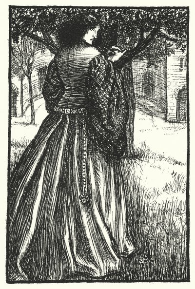 Matthew Arnold runo: Tristram ja Iseult (kaiverrus) tekijältä Henry Ospovat