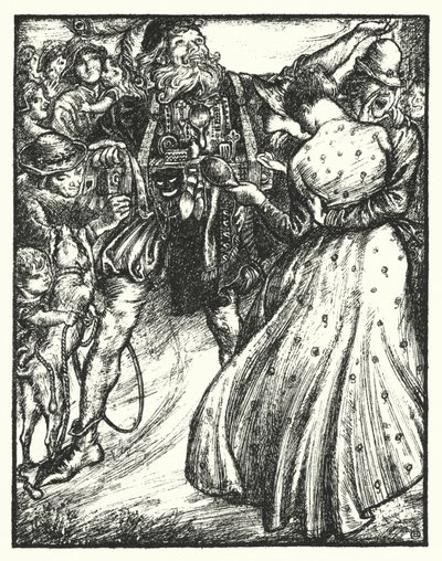 Shakespearen laulu: "Tule ostamaan" (litho) tekijältä Henry Ospovat