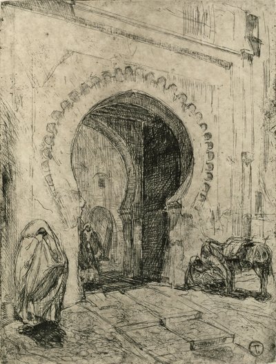 Portti Tangerissa tekijältä Henry Ossawa Tanner