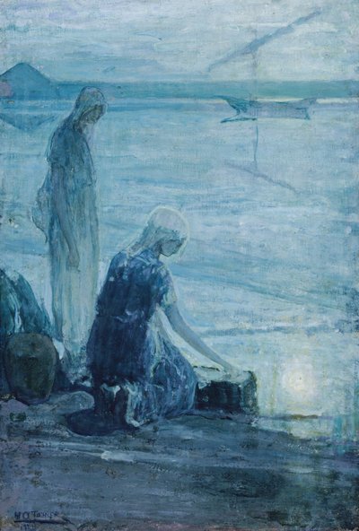 Mooses härkätaisteluissa tekijältä Henry Ossawa Tanner