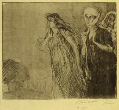 Paluu hautaan tekijältä Henry Ossawa Tanner