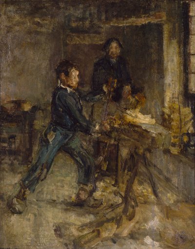 Study for the Young Sabot Maker, n. 1895. tekijältä Henry Ossawa Tanner