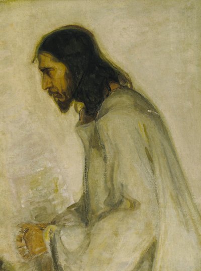 Vapahtaja, n. 1900-1905. tekijältä Henry Ossawa Tanner
