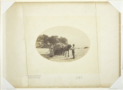 Cader-Idriksen rinteillä, Viimeinen heinäkuorma tekijältä Henry Peach Robinson