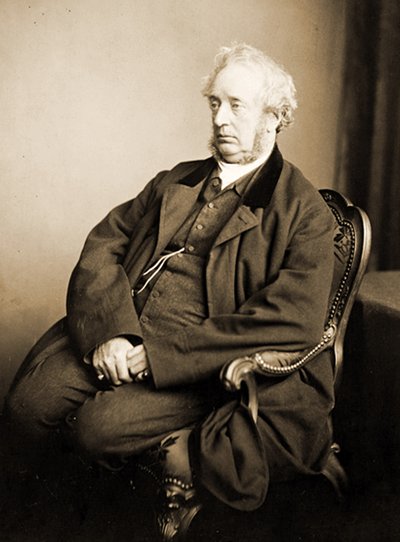 Muotokuva tohtori Hugh Welch Diamondista, 1869 (seepiakuva) tekijältä Henry Peach Robinson